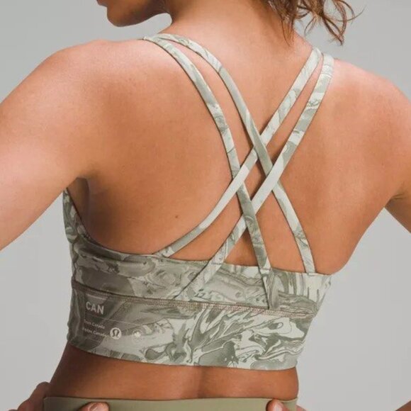 LIMITED EDITION lululemon Team Canada Longline Energy Bra - Picture 2 of 2